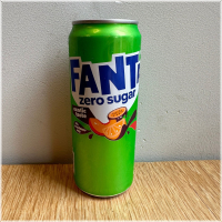 Fanta exotic green blik